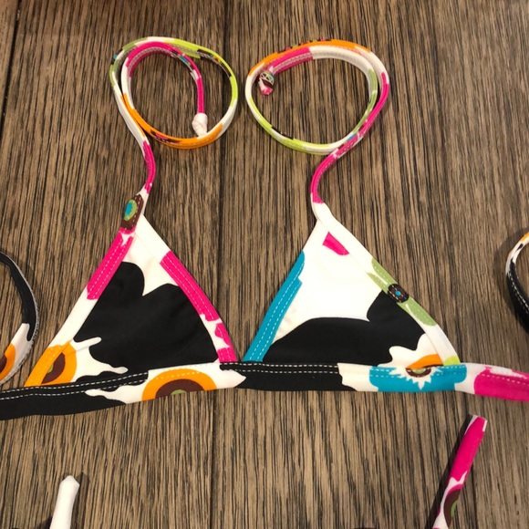 Flowers By Zoe Baby Girls Bikini Sz 12m - Picture 3 of 6